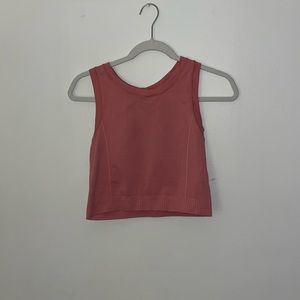 pink old navy tank/sports bra